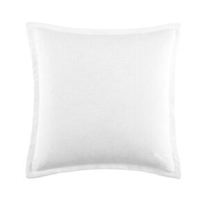 Tommy Bahama Euro Sham Poly Slub SQUARE 26x26”-ISLAND ESTATE WHITE (1-count)